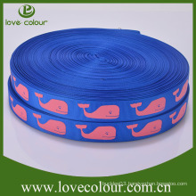 Wholesale Character Polyester Custom Printed Grosgrain Ribbon